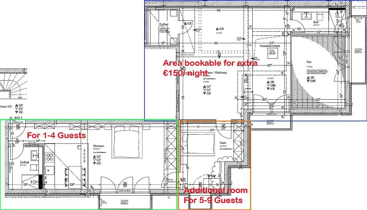 Ug Neubau City Wohnung - Pool, Gym, Sauna, Zweites Bad Extra Buchbar Mnichov 0*,  Německo